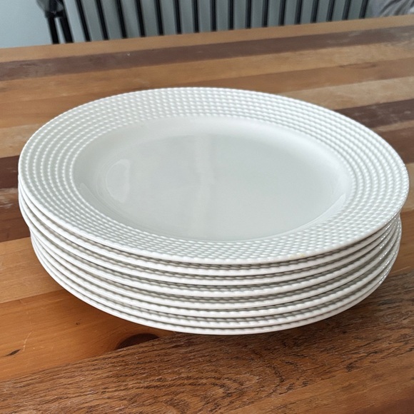 Kate Spade Wichford Dinner Lenox Porcelain Plate 11” White Dinner Plate - Picture 9 of 9